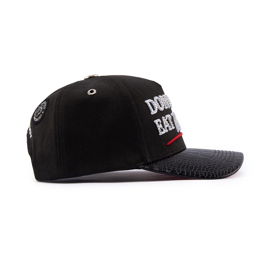 Black Goddess V3 other side with the round certified patch near the back